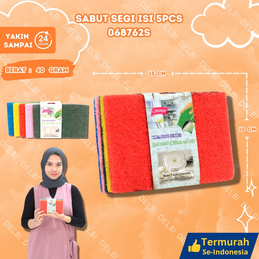 [068762S] SABUT SEGI ISI 5PCS