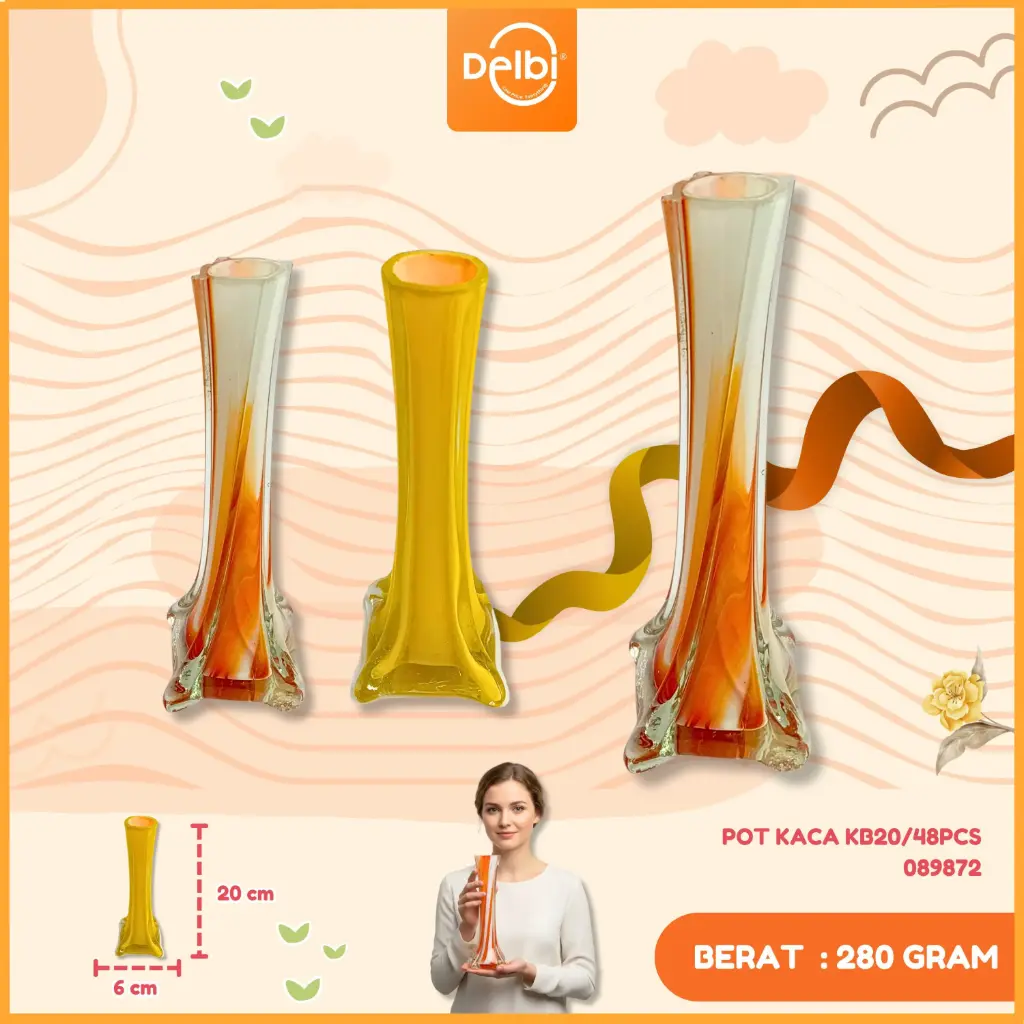 [089872] POT KACA KB20/48PCS