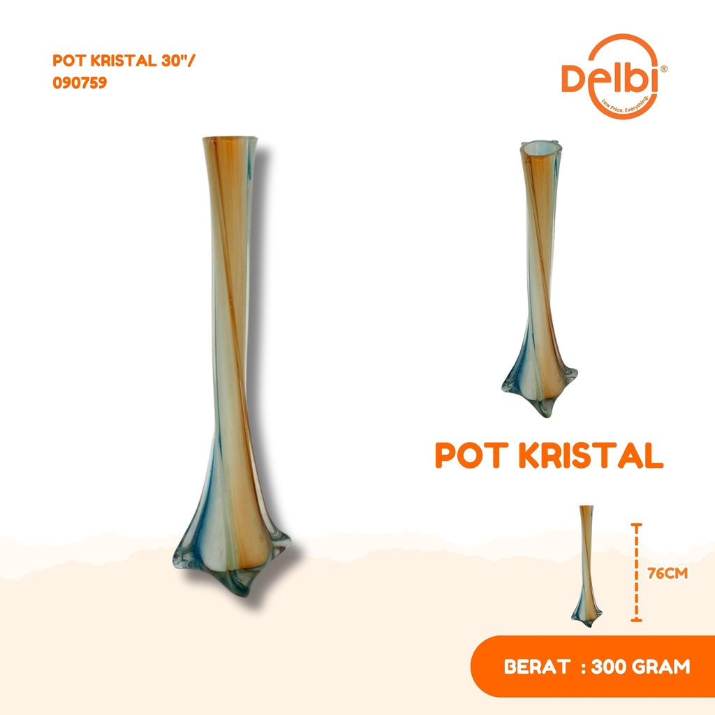 POT KRISTAL 30"/54PCS