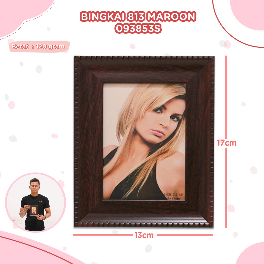 BINGKAI 813 MAROON 9x13