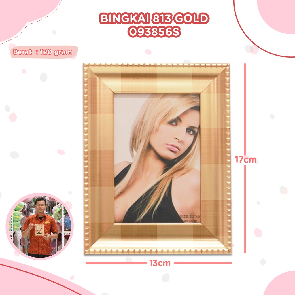 [093856S] BINGKAI 813 GOLD 9x13