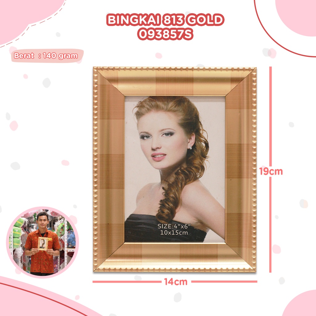 [093857S] BINGKAI 813 GOLD 10x15