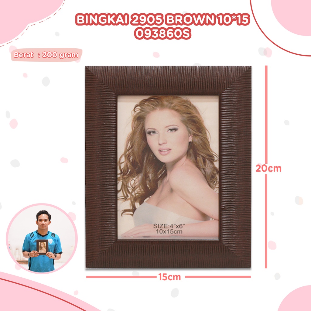 BINGKAI 2905 BROWN 10x15