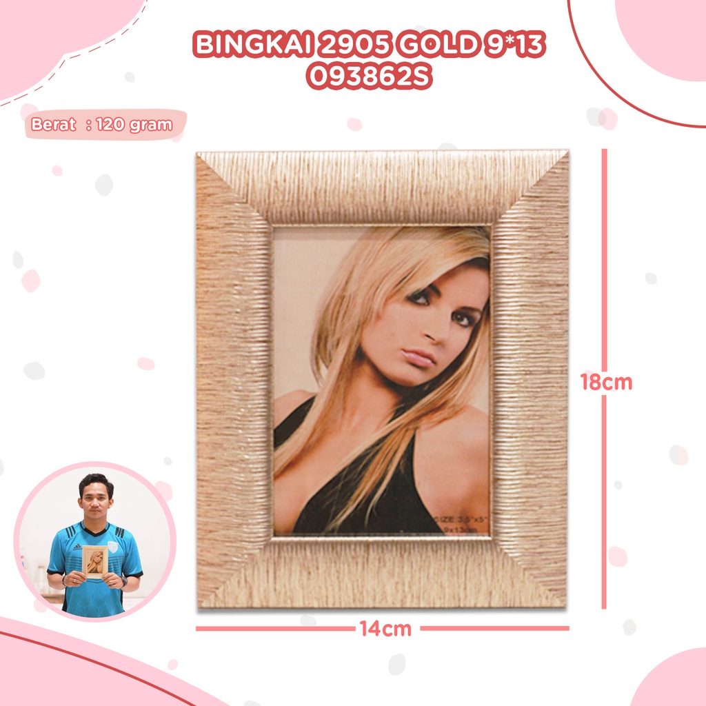 [093862S] BINGKAI 2905 GOLD 9x13