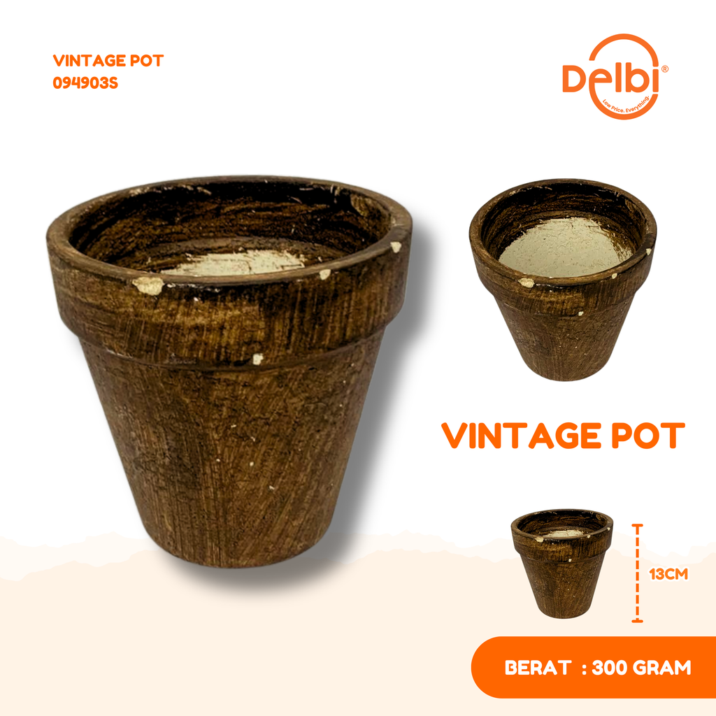 [094903S] VINTAGE POT