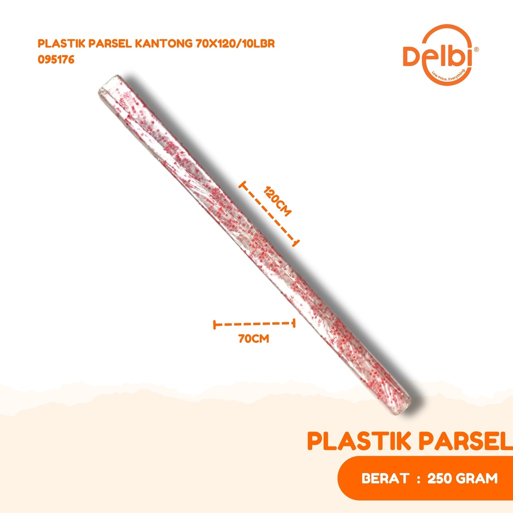 PLASTIK PARSEL KANTONG 70X120/10LBR