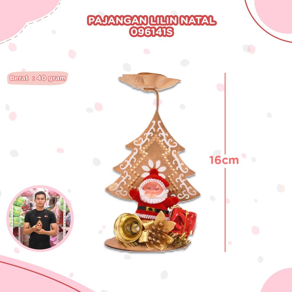 [096141S] PAJANGAN LILIN NATAL 096141