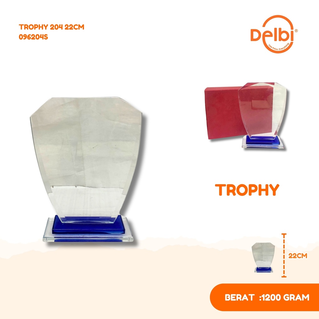 [096204S] TROPHY 204 22CM