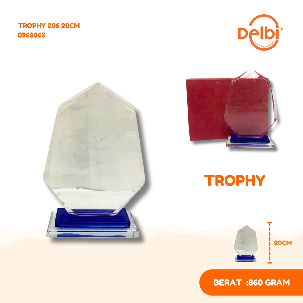 [096206S] TROPHY 206 20CM