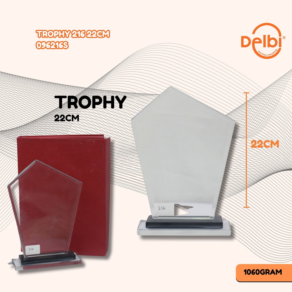 [096216S] TROPHY 216 22CM