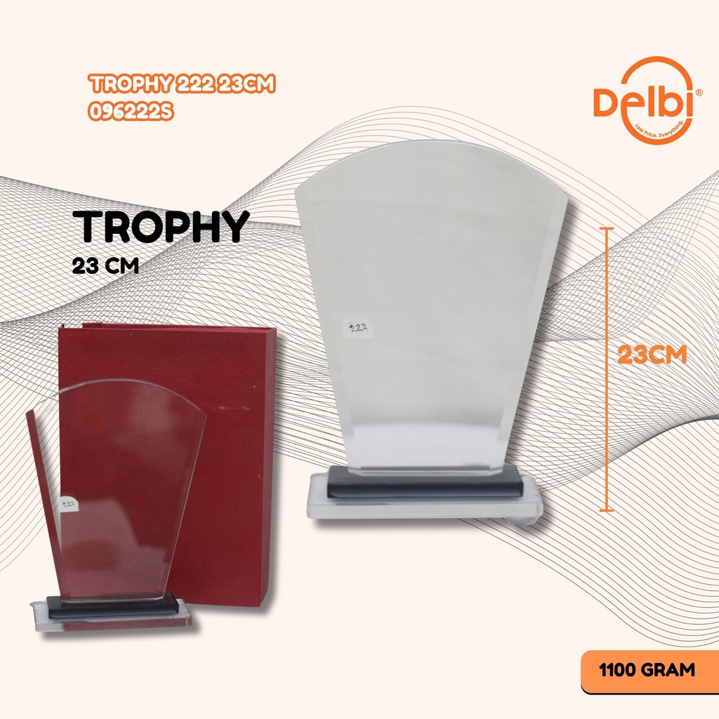 [096222S] TROPHY 222 23CM