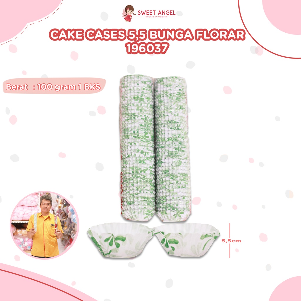 [196037] CAKE CASES 5.5 BUNGA FROLAR FORA