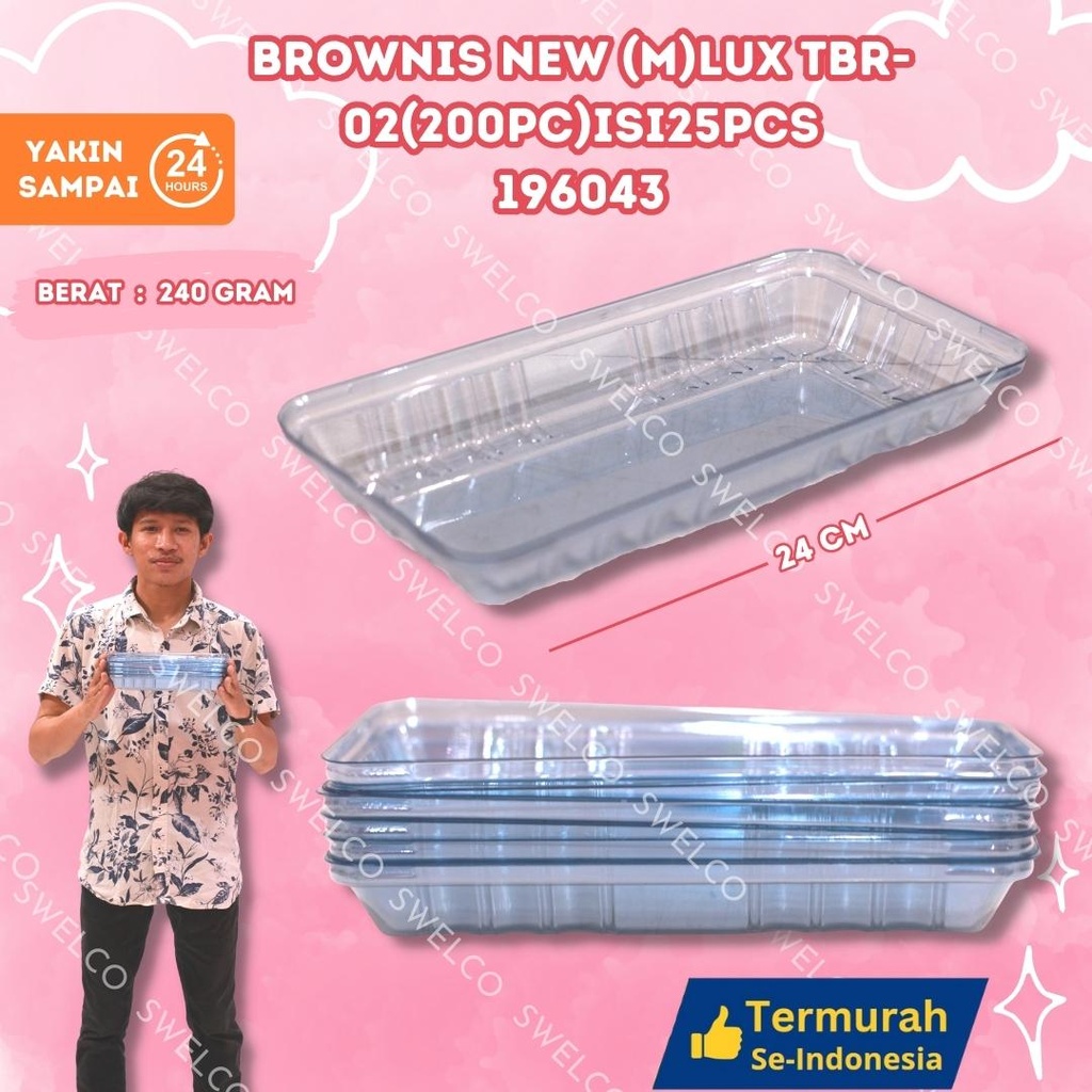 BROWNIS NEW (M)LUX TBR-02(200PC)ISI25PCS