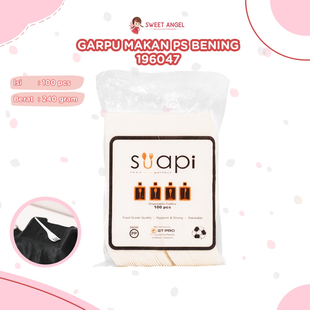 GARPU MAKAN (PS)BENING/PUTIH SUAPIISI100