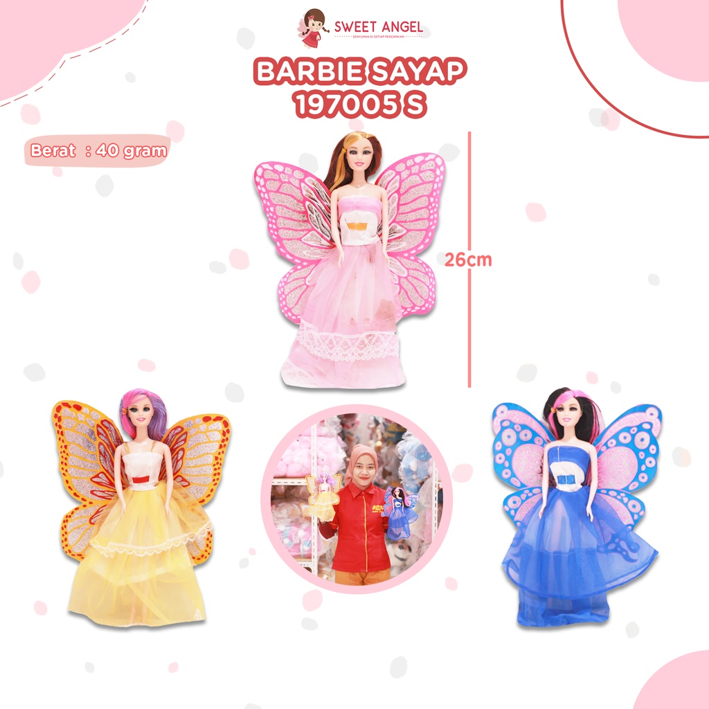 [197005S] BARBIE SAYAP