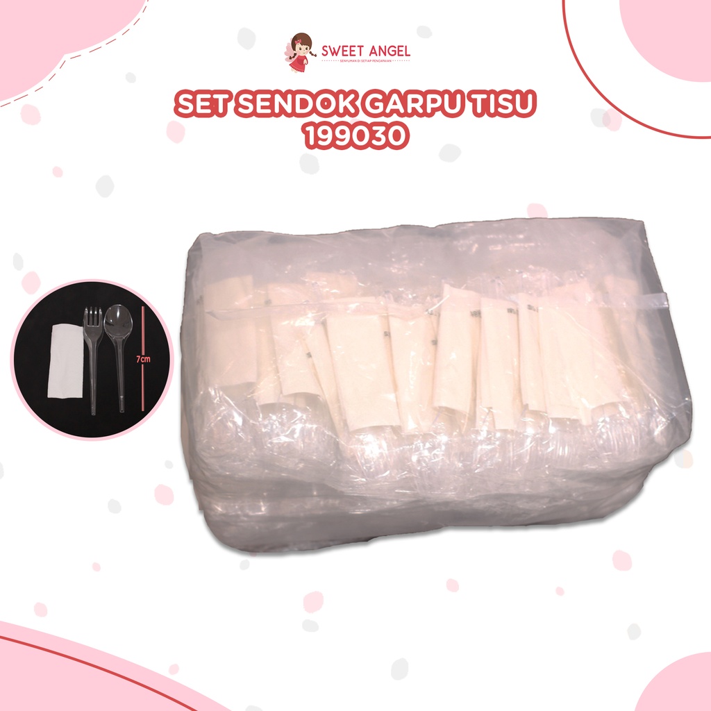 SET SENDOK GARPU TISU 4/250