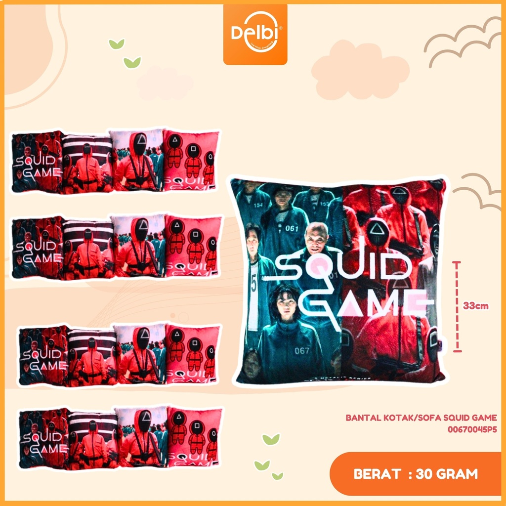 BANTAL KOTAK/SOFA SQUID GAME