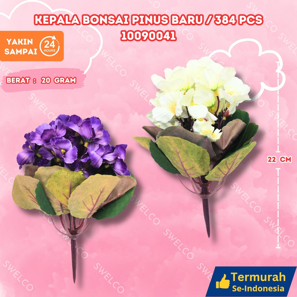 KEPALA BONSAI PINUS BARU/384PCS
