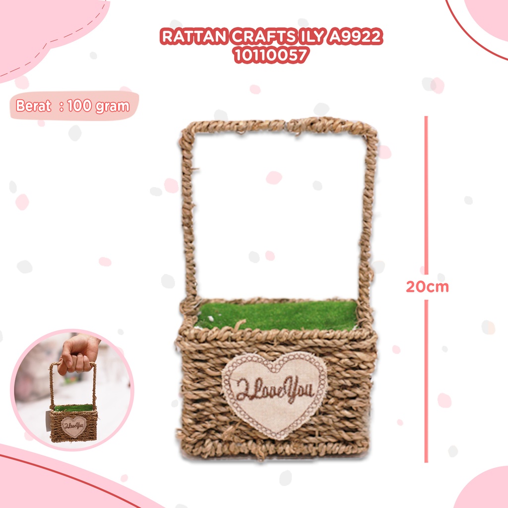 [10110057] RATTAN CRAFTS ILY A9922