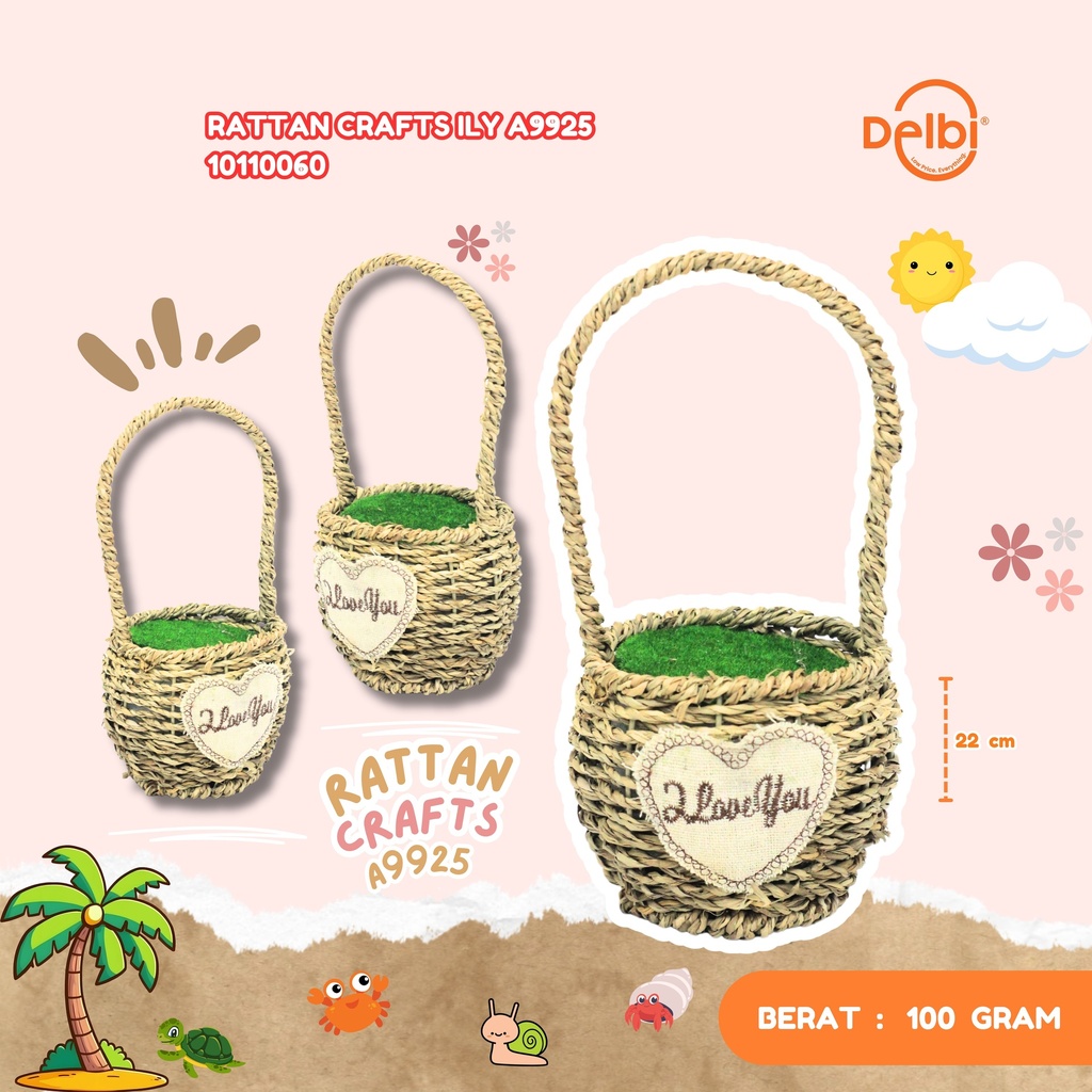 [10110060] RATTAN CRAFTS ILY A9925
