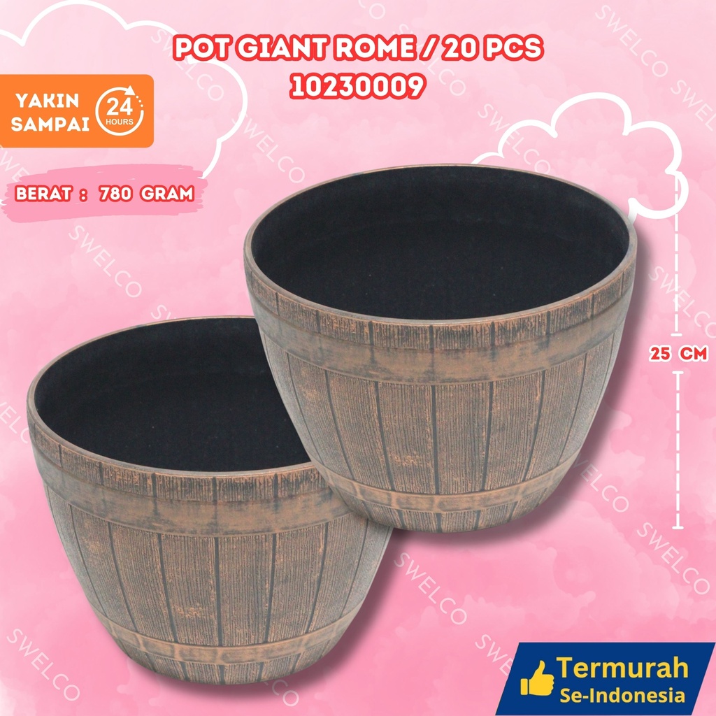 POT GIANT ROME/20PCS