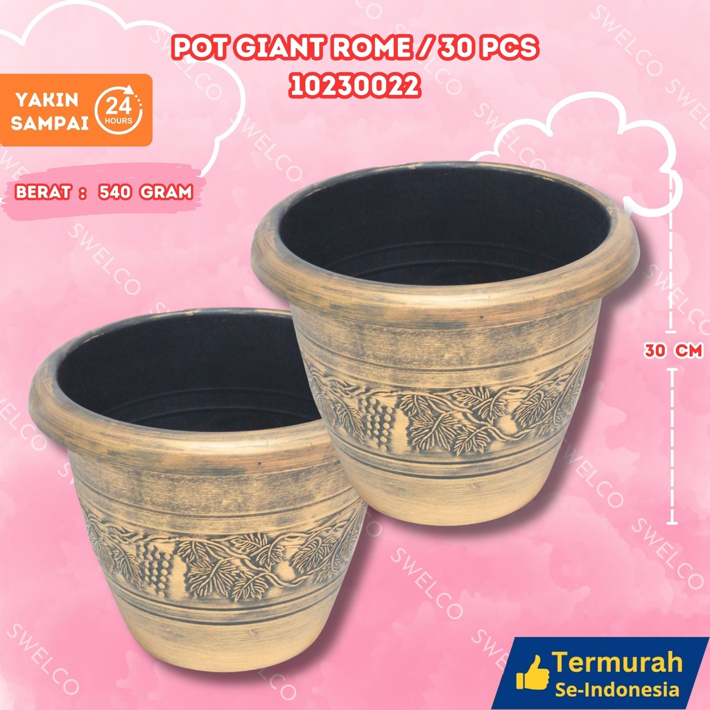 POT GIANT ROME /30PCS