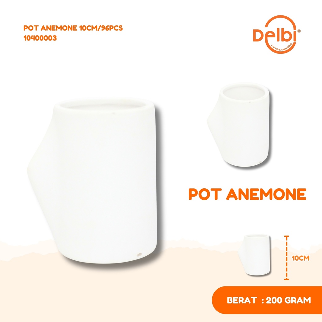 POT ANEMONE 10CM/96PCS
