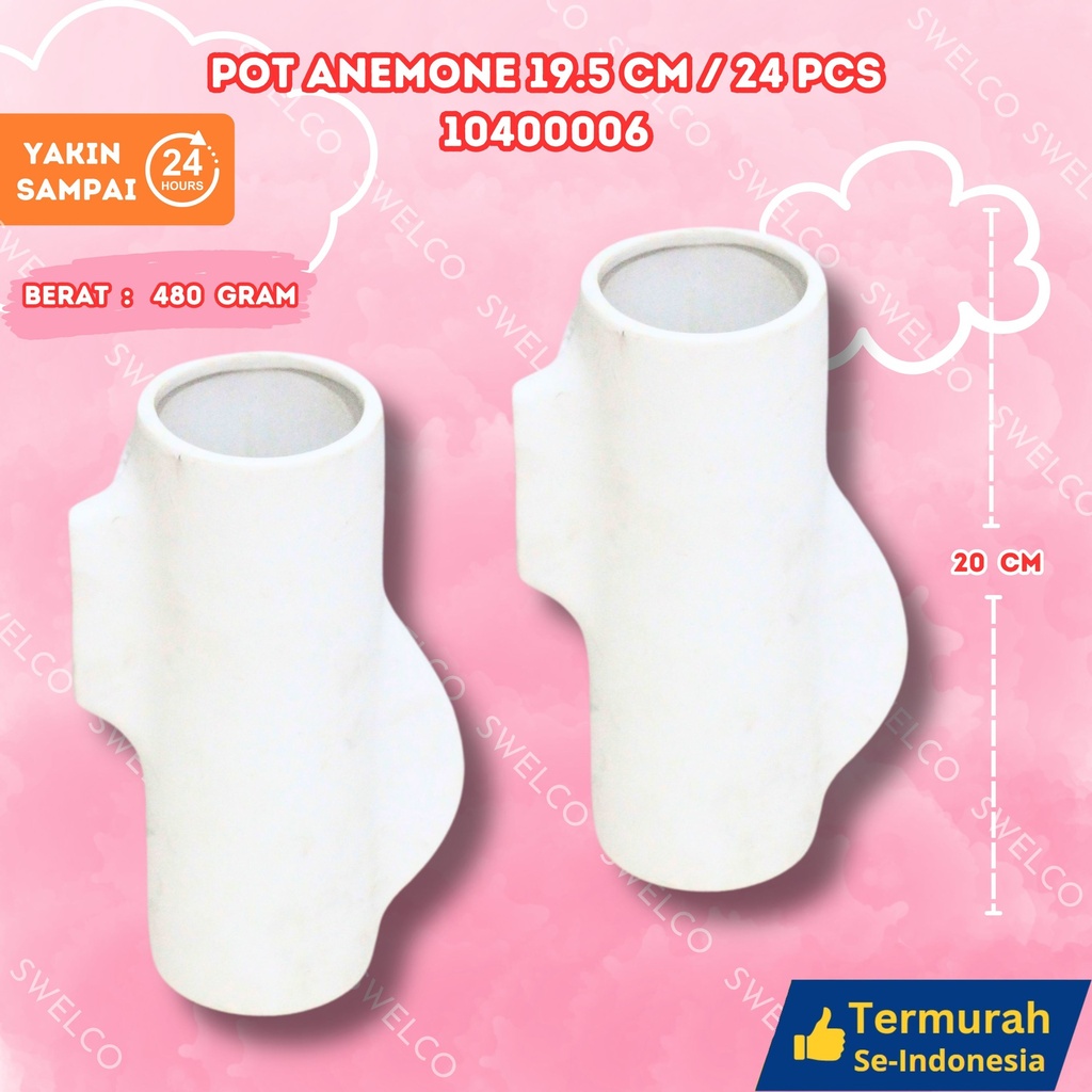 POT ANEMONE 19.5CM/24PCS