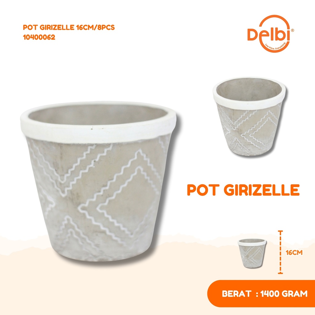 POT GIRIZELLE 16CM/8PCS