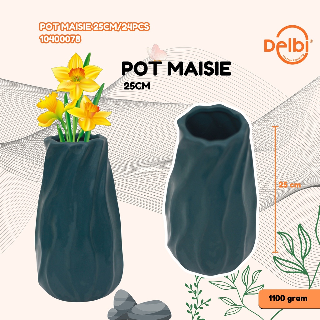 POT MAISIE 25CM/24PCS