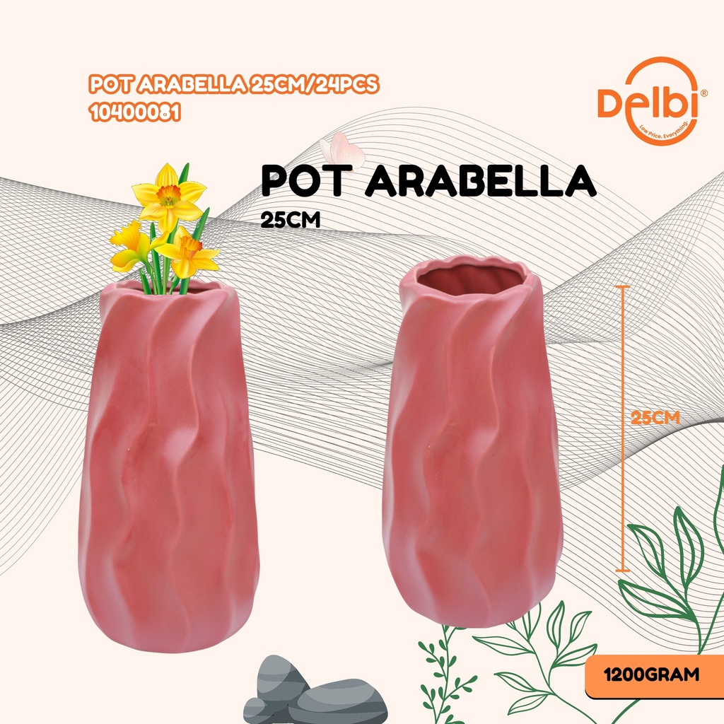 POT ARABELLA 25CM/24PCS