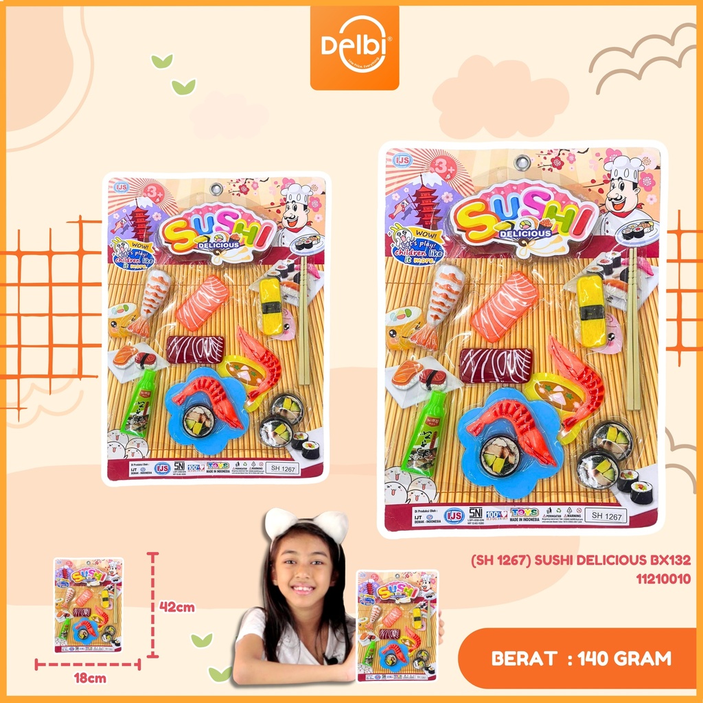 [11210010] (SH 1267) SUSHI DELICIOUS BX132