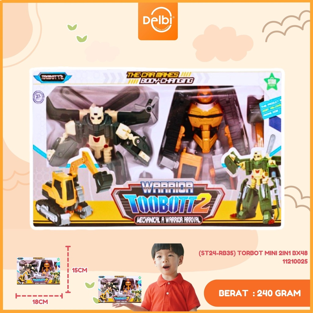 (ST24-RB35) TORBOT MINI 2IN1 BX48