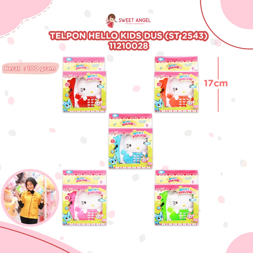 (ST 2543) TELPON HELLO KIDS DUS BX204