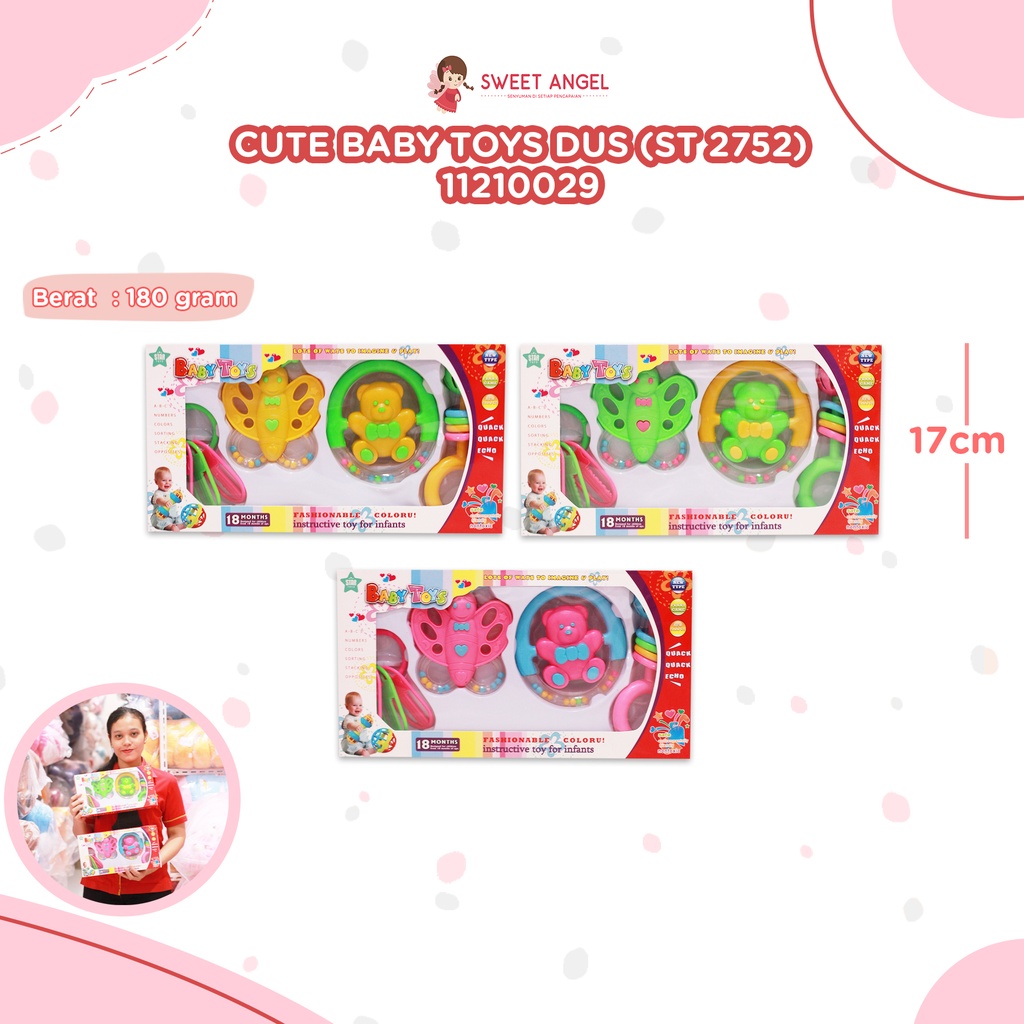 [ST 2752] CUTE BABY TOYS DUS BX96