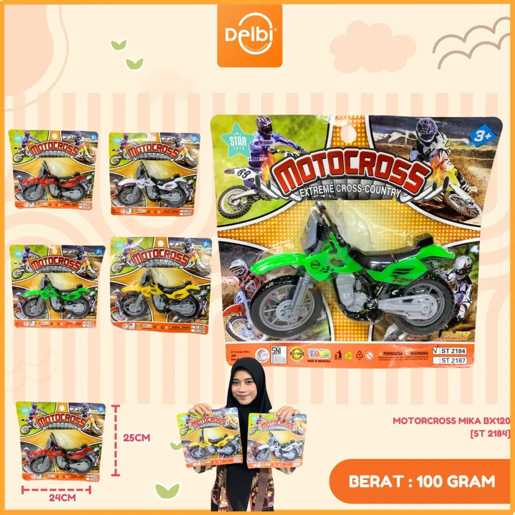 [ST 2184] MOTORCROSS MIKA BX120