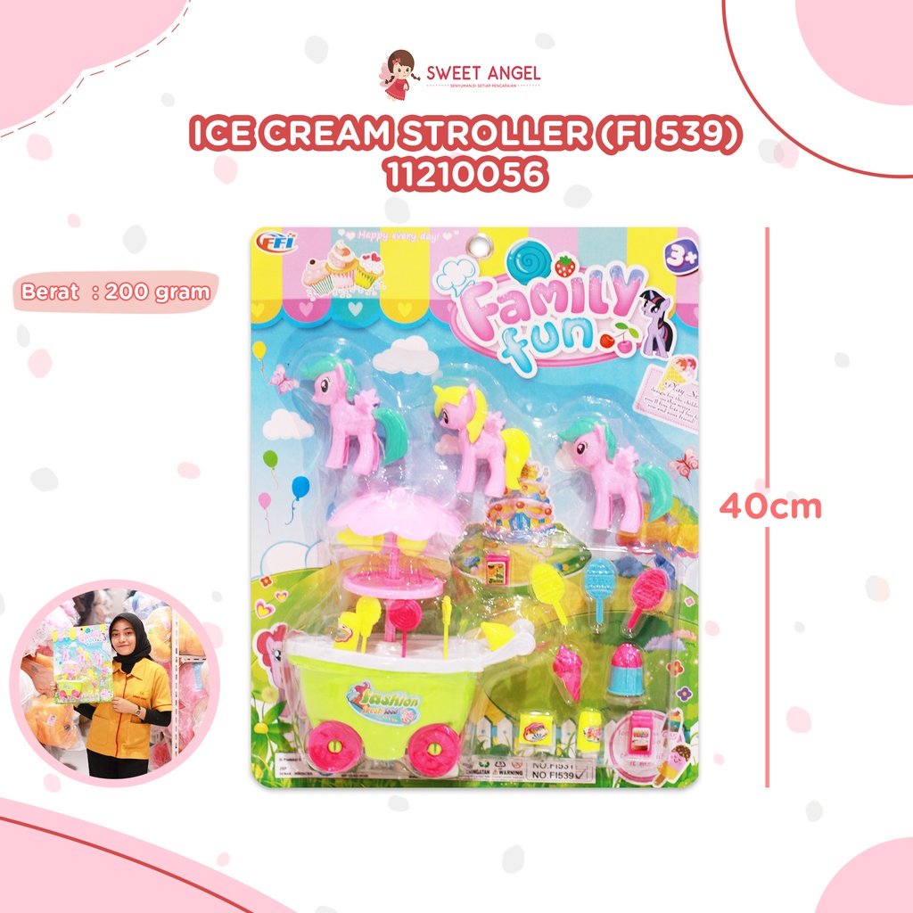 (FI 539) ICE CREAM STROLLER BX40
