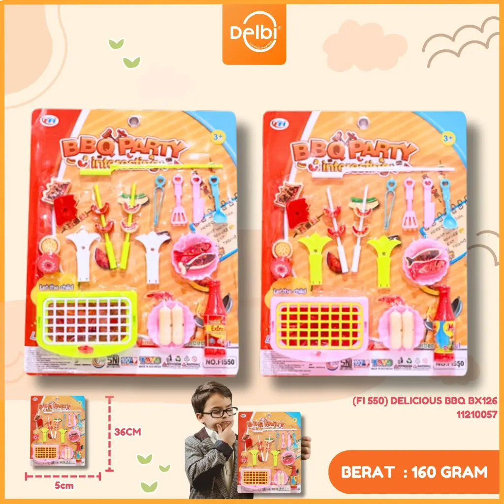 (FI 550) DELICIOUS BBQ BX126