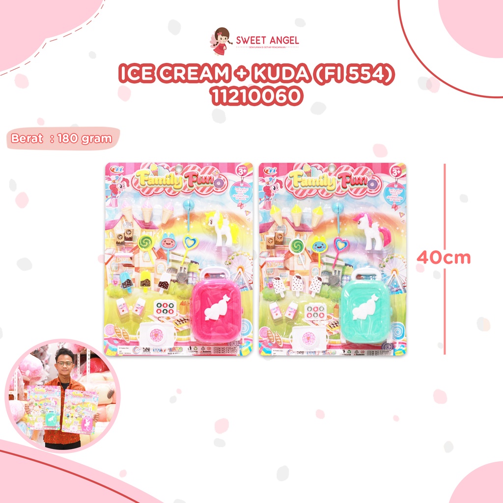 (FI 554) MAINAN ICE CREAM + KUDA BX60