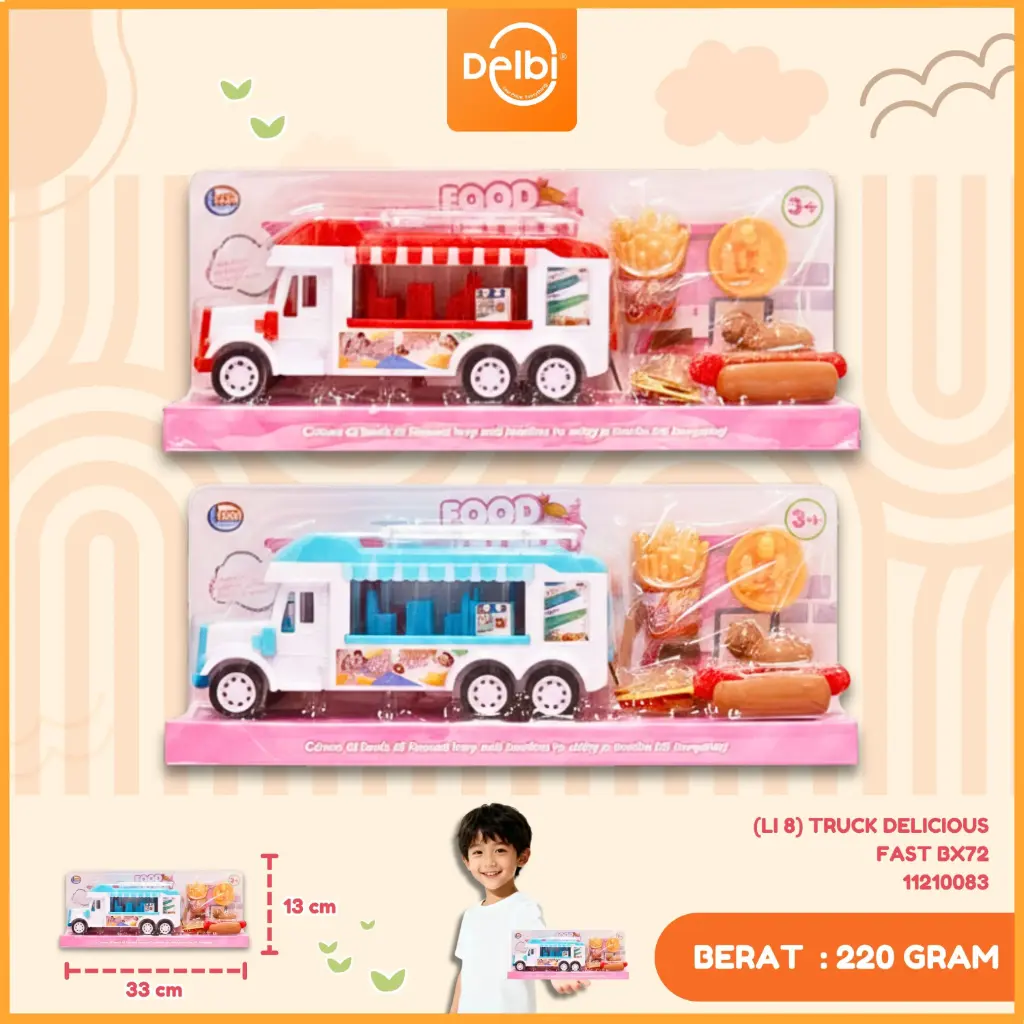 [11210083] (LI 8) TRUCK DELICIOUS FAST BX72
