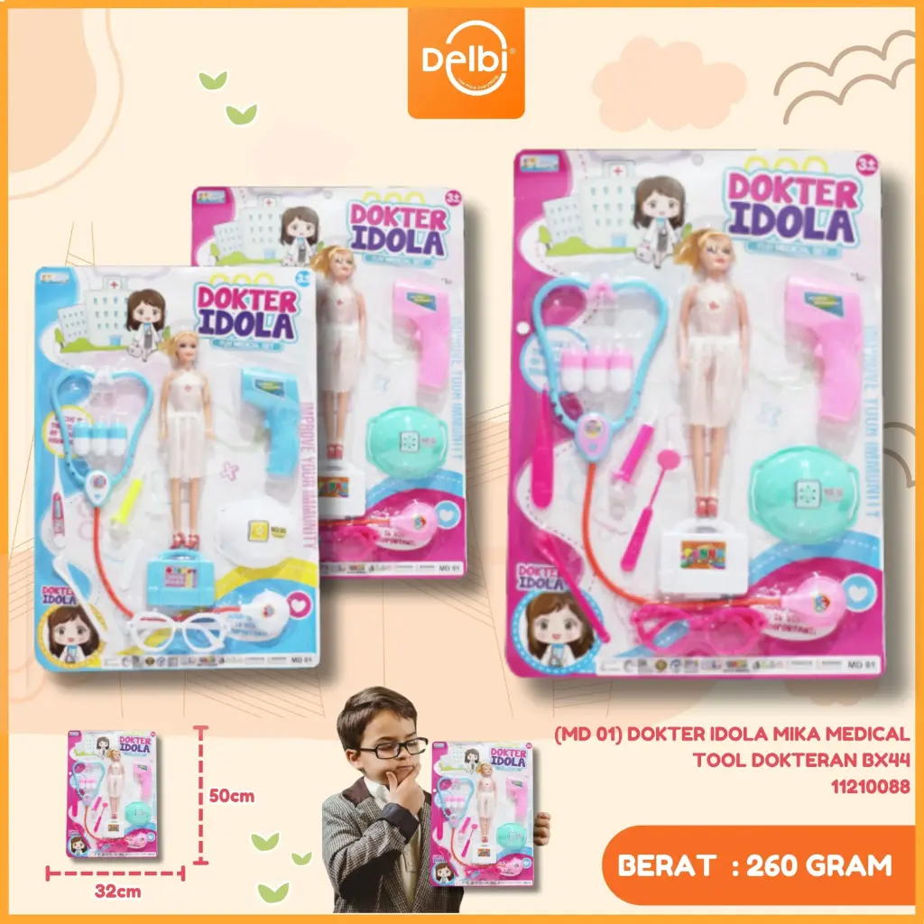 (MD 01) DOKTER IDOLA MIKA MEDICAL TOOL DOKTERAN BX44