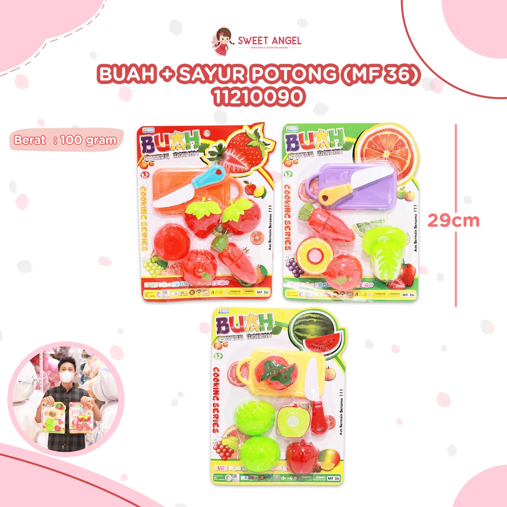 (MF 36) BUAH + SAYUR POTONG BX90