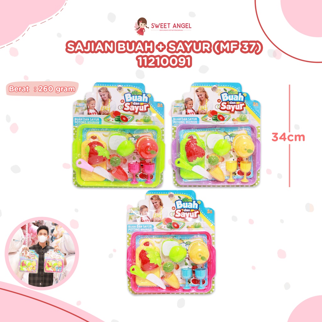 (MF 37) SAJIAN BUAH + SAYUR