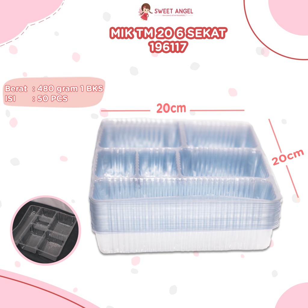 [196117P5] MIKA TM20 6 SEKAT BINTANG ISI 50PCS