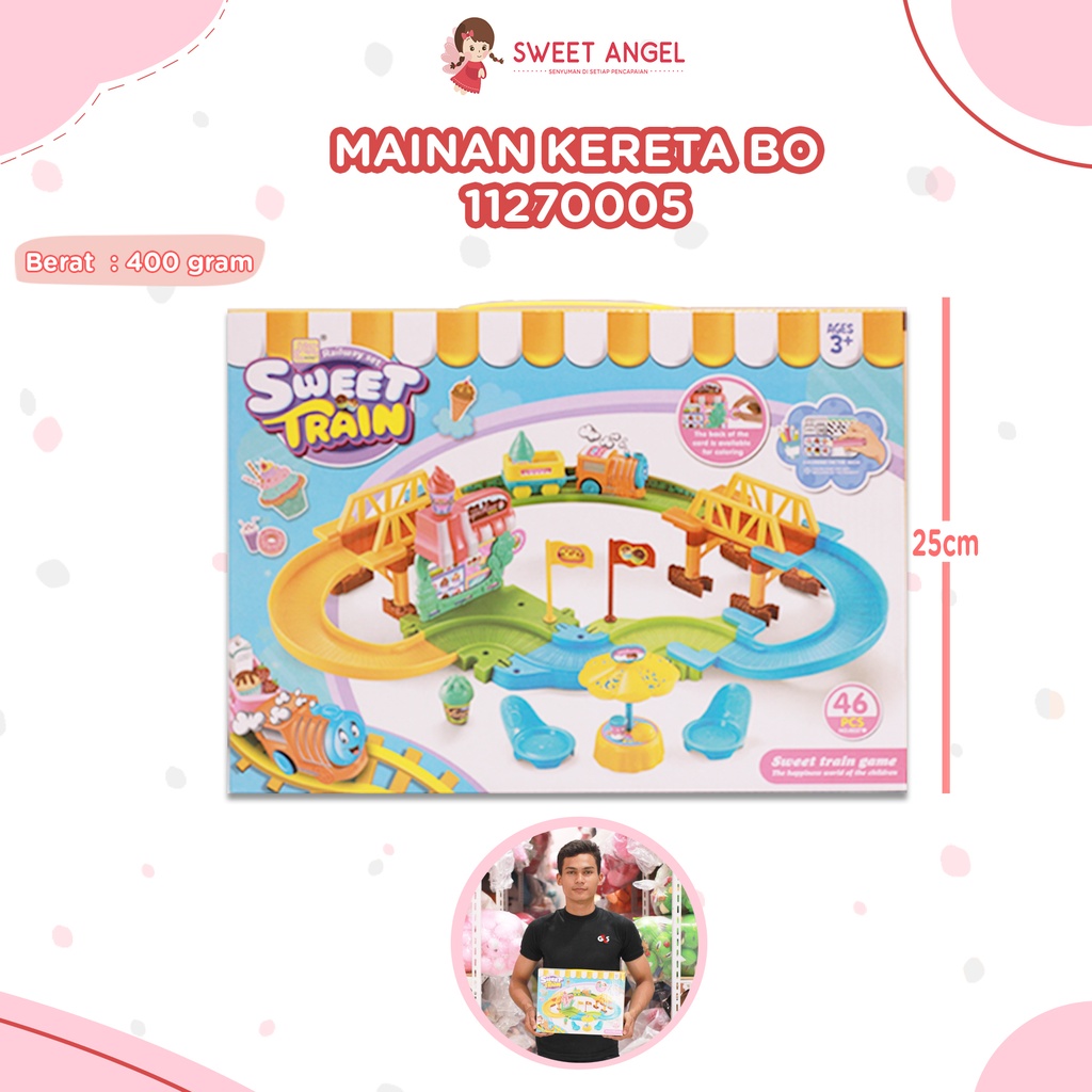 (8229/36PCS) MAINAN KERETA B/O