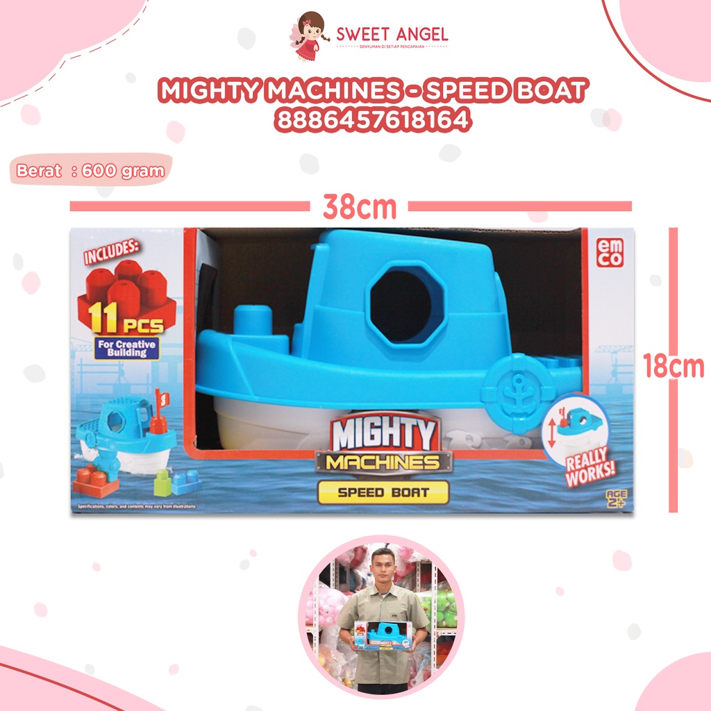 [8886457618164] Mighty Machines-Speed boat