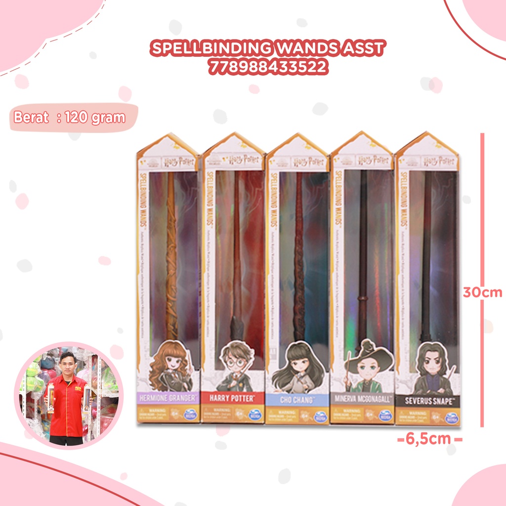 [778988433522] (royalty included) Spellbinding Wands Asst