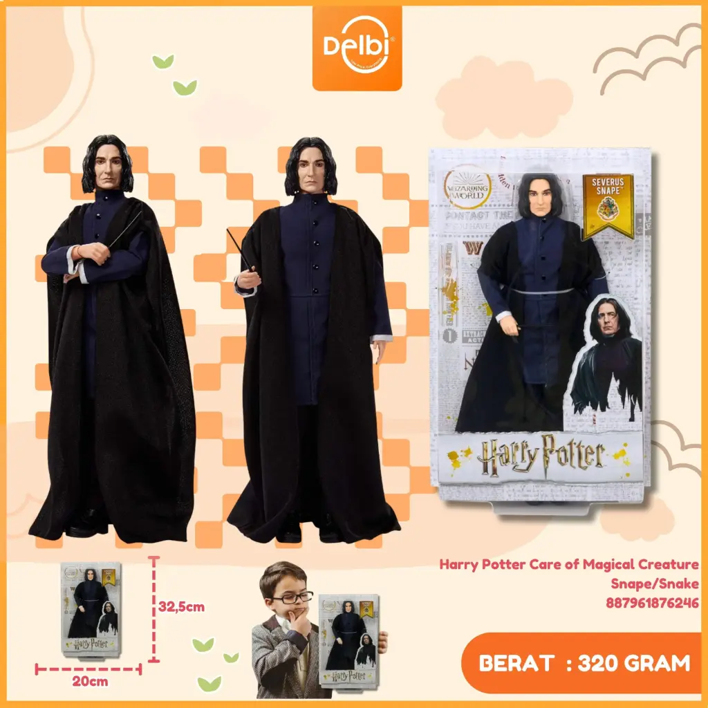 [887961876246] Harry Potter Care of Magical Creature Snape/Snake