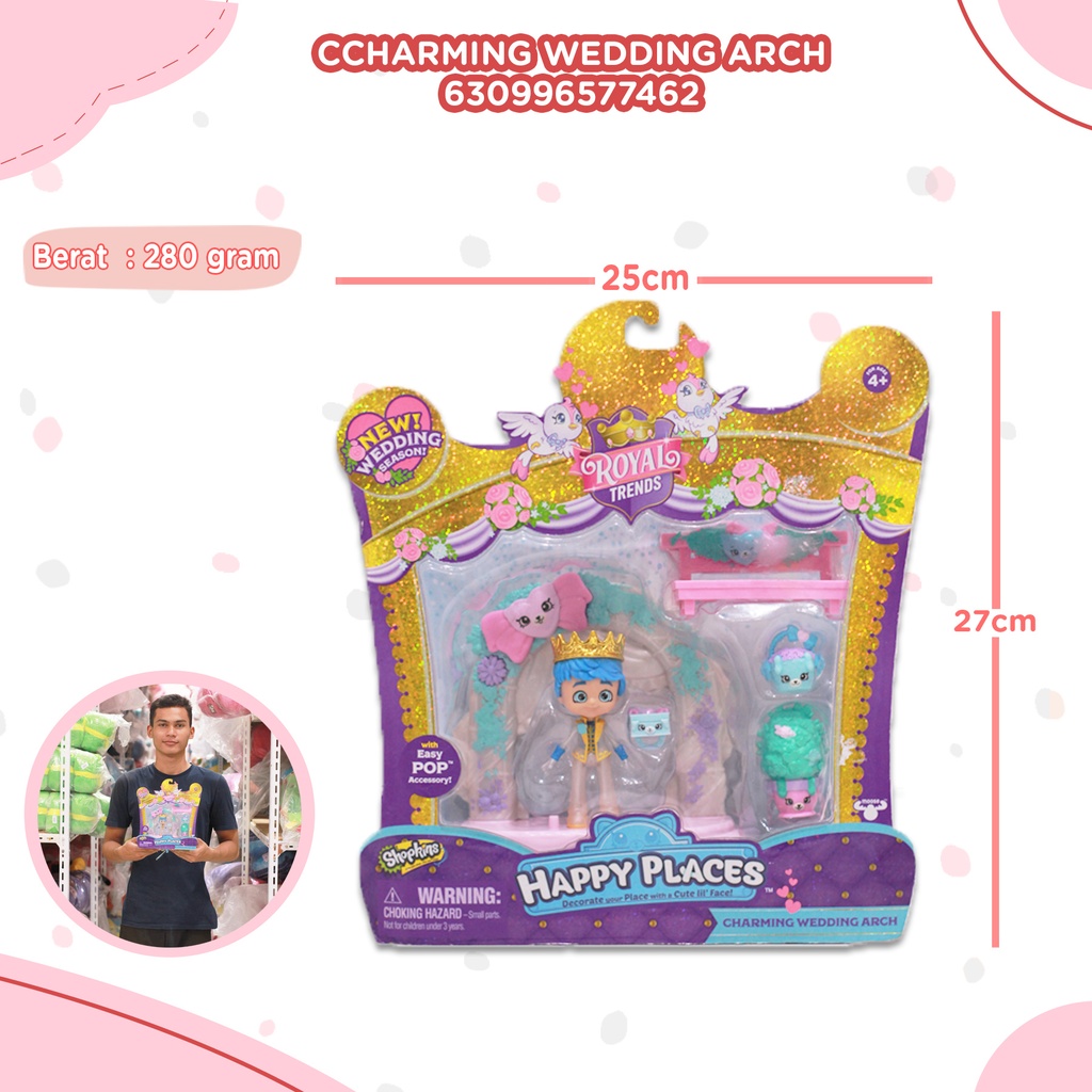 HP Spk S8 Happy Scene Pk Charming Wedding Arch