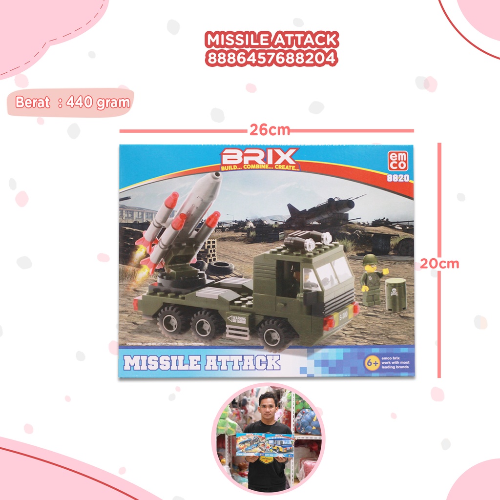 [8886457688204] Brix Missile Attack (9503.00.99